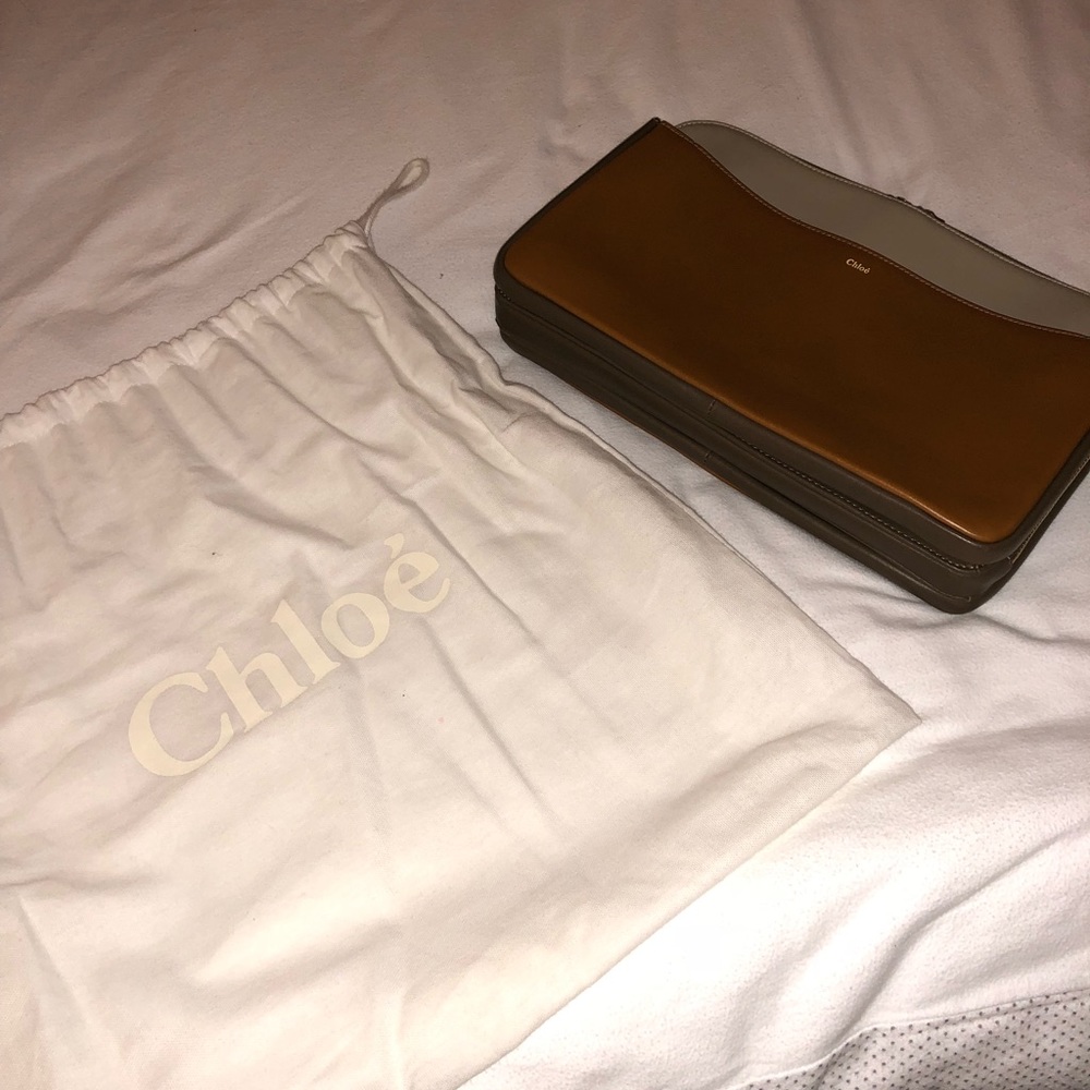 *RARE FIND* Chloe Lucy bag in Teak Brown - Picture 7 of 8